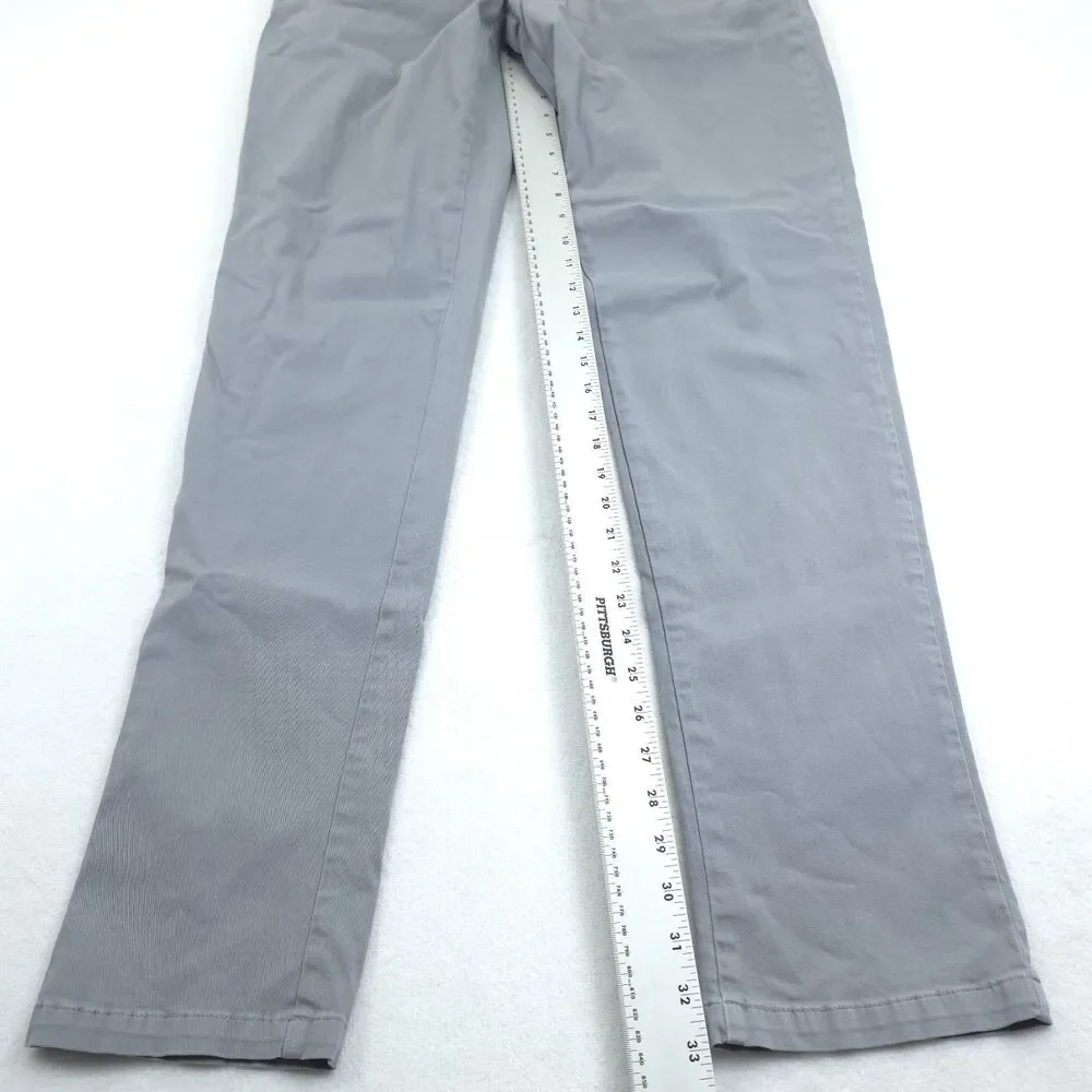 Trussardi Pants Chinos Jeans Men's 52 (Measures 35x33) Gray Casual